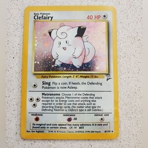 Clefairy Pokémon Card